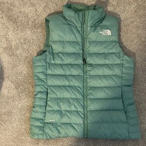 North face vest Wasabi